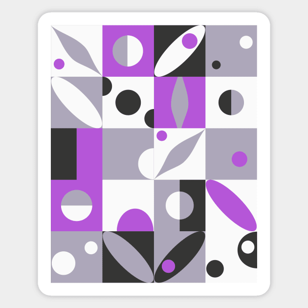 Geometric pattern Sticker by Evgeniya